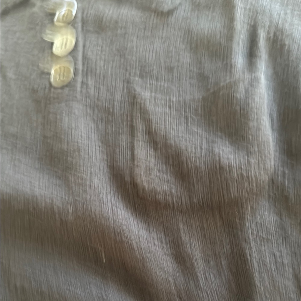 Alex Mill Charcoal Button-Up Polo - Picture 5 of 6